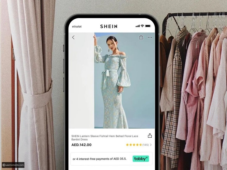 SHEIN與中東支付商Tabby聯手，正式推出先買后付