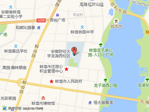 蚌埠地圖