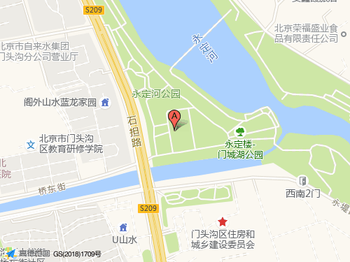 門頭溝區地圖