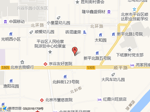 平谷區地圖