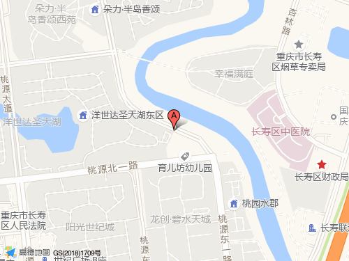 長壽區地圖