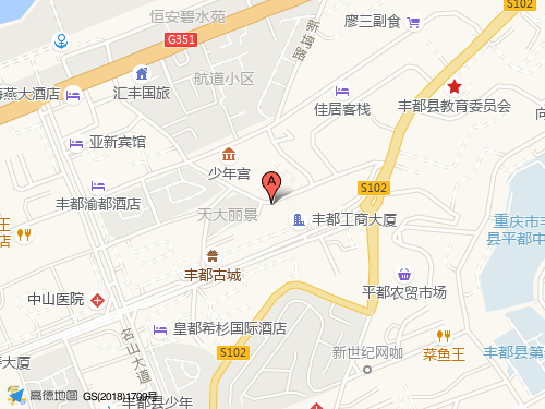豐都地圖