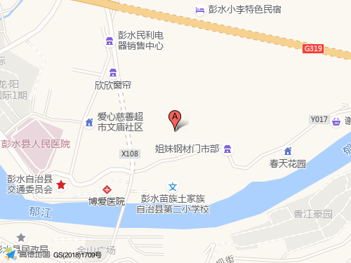彭水地圖