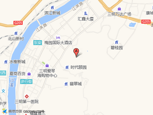 三明地圖