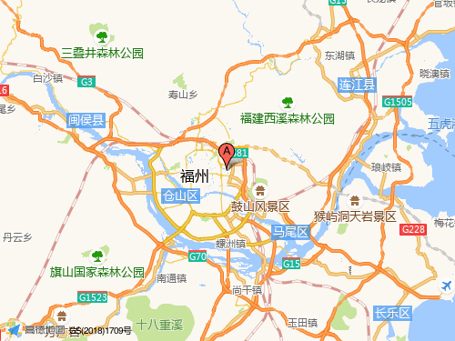 福建地圖
