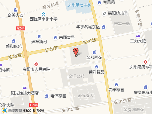 慶陽地圖
