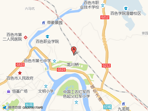 百色地圖