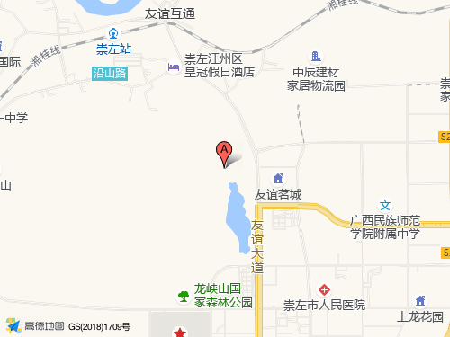 崇左地圖
