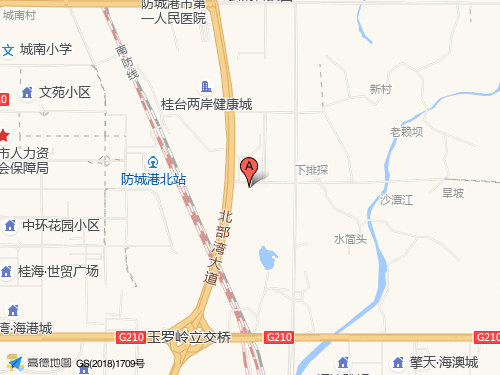 防城港地圖