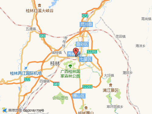 桂林地圖