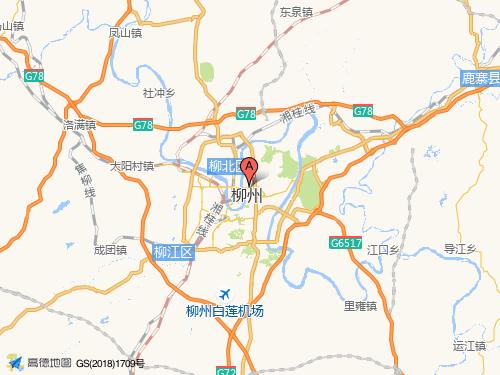 柳州地圖