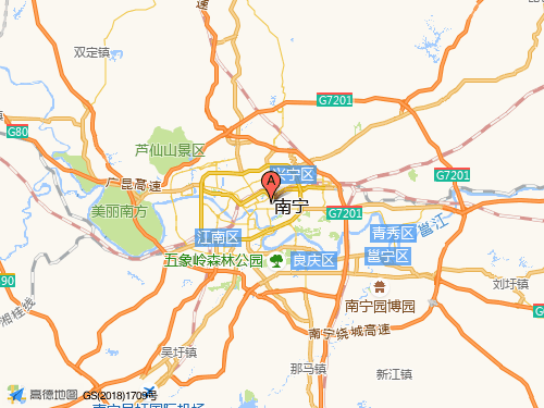 南寧地圖