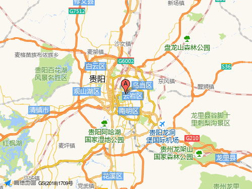 貴州地圖