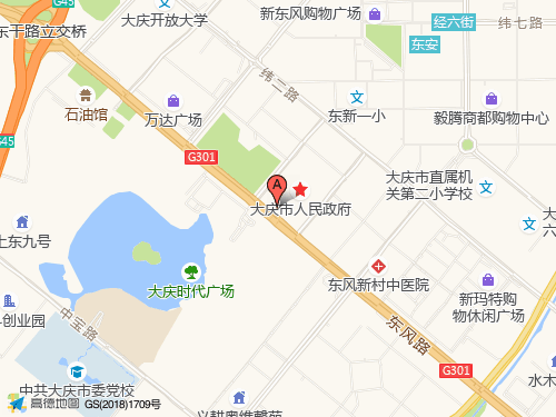 大慶地圖