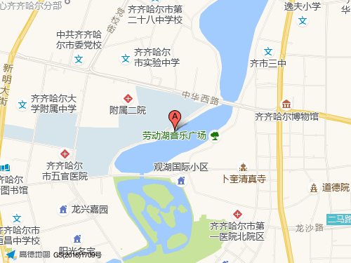 齊齊哈爾地圖