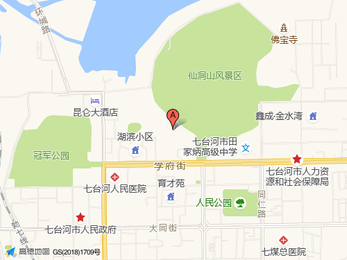 七臺河地圖