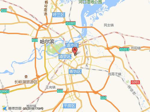 黑龍江地圖