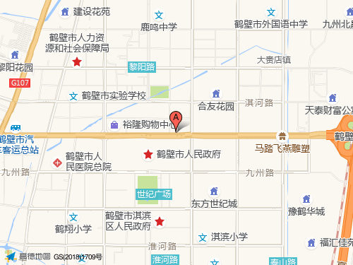 鶴壁地圖