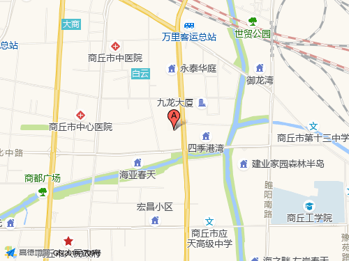 商丘地圖