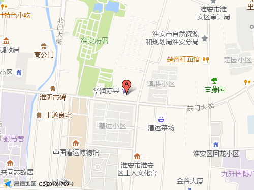 淮安區地圖