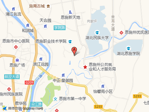 恩施地圖