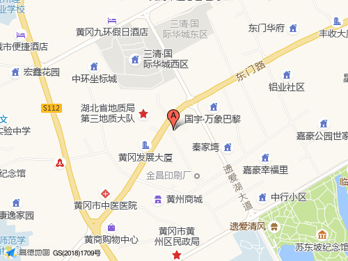 黃岡地圖