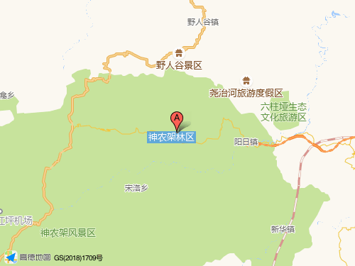 神農架地圖