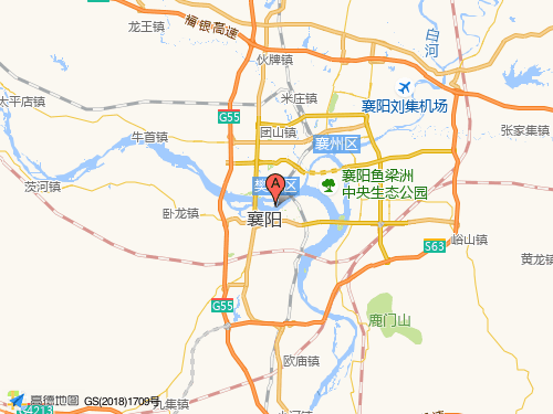 襄陽地圖