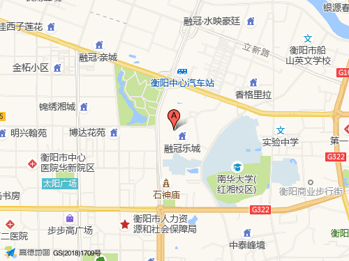衡陽地圖