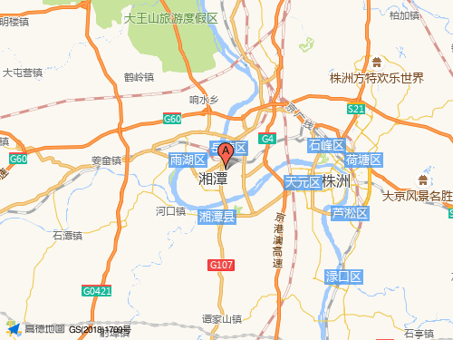 湘潭地圖