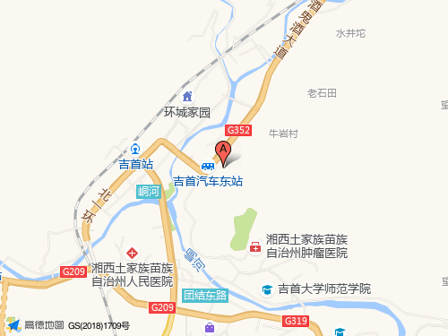 湘西地圖