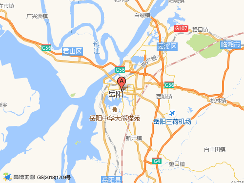 岳陽地圖