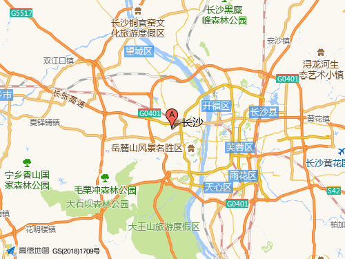 湖南地圖