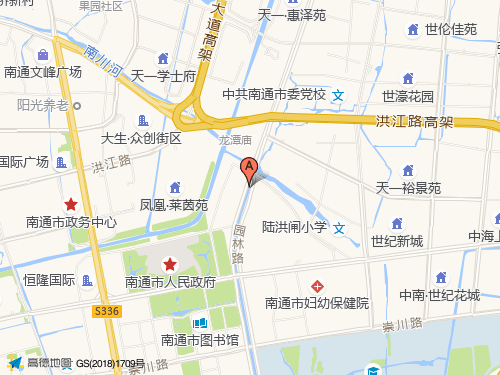 南通地圖
