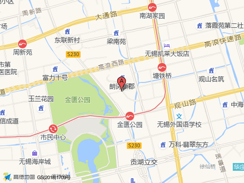 無錫地圖