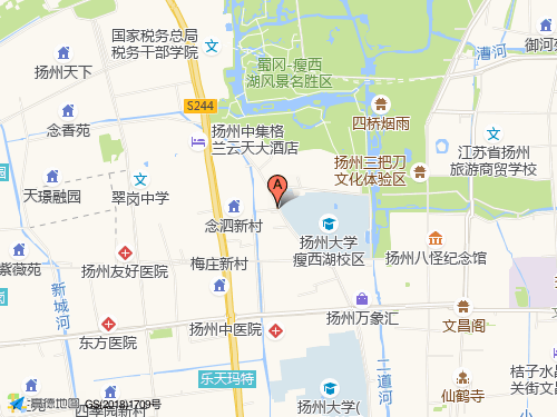 揚州地圖