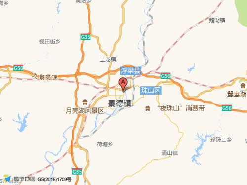 景德鎮地圖