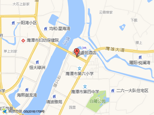 鷹潭地圖