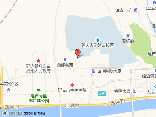 延邊地圖