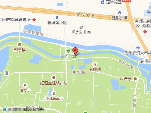 荊州區地圖