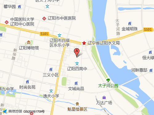 遼陽地圖