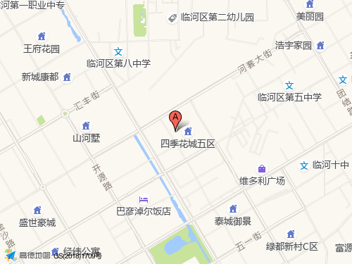 巴彥淖爾地圖