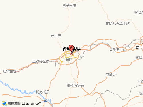 內蒙古地圖