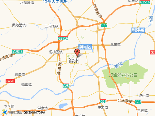 濱州地圖