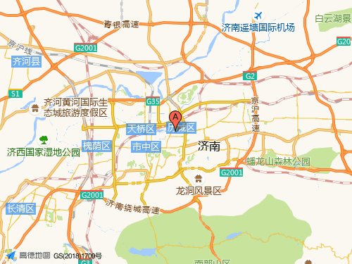 濟南地圖