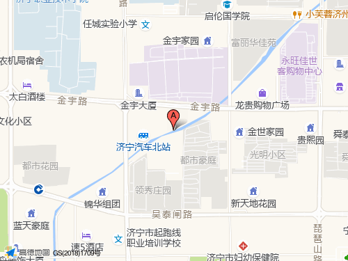 濟寧地圖