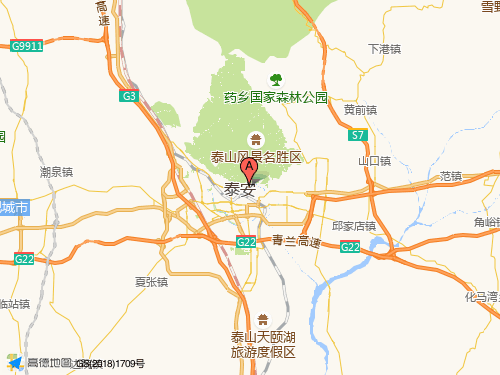 泰安地圖