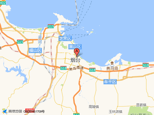 煙臺地圖
