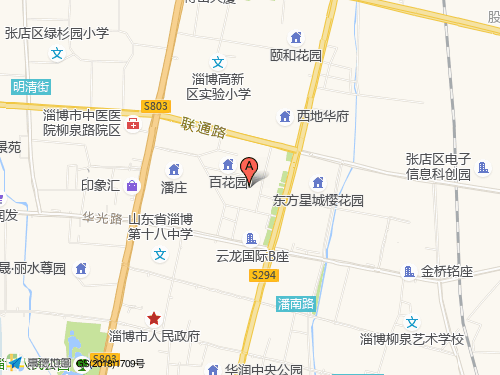 淄博地圖