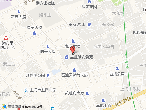 靜安區地圖
